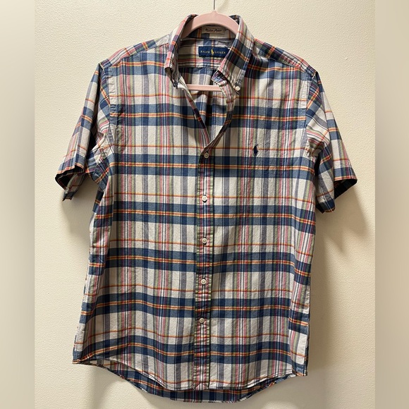 Ralph Lauren Other - Ralph Lauren short sleeve casual, Men’s shirt, size Large, plaid.